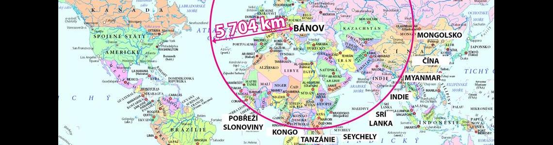 UŠLAPALI JSME SPOLEČNÝMI SILAMI 5 704 KM